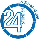 Öffnungszeiten 24 Stunden täglich