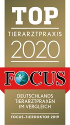 TOP Tierarztpraxis 2020 Die Tierarztpraxis Rödiger gehört zu den Top Tierarzpraxis 2020 im FOCUS Ranking